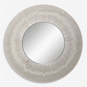SAILOR'S KNOT ROUND MIRROR, WHITE