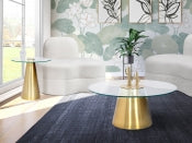 Glassimo End Table