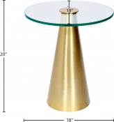 Glassimo End Table