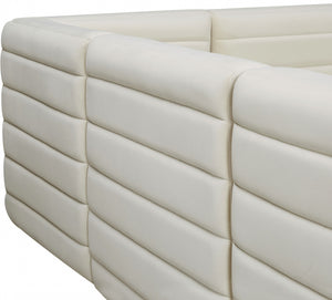 Quincy 95" Velvet Upholstered Comfort 5pc. Modular Sectional