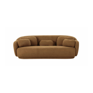 Misty Brown Boucle Sofa