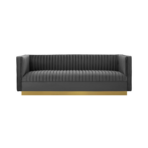 Randall Velvet Sofa