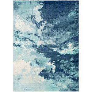 Oceanic Patchwork 8" x 10" Rug