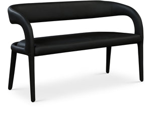 Sylvester Faux Leather Bench