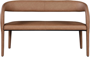 Sylvester Faux Leather Bench