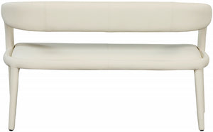 Sylvester Faux Leather Bench