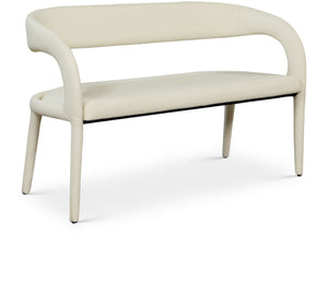 Sylvester Faux Leather Bench