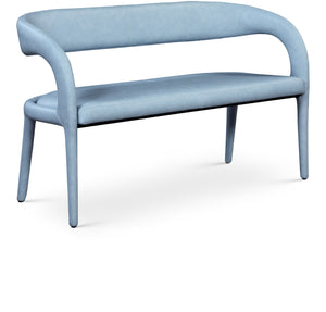 Sylvester Faux Leather Bench