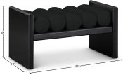 Belinda Bench Black