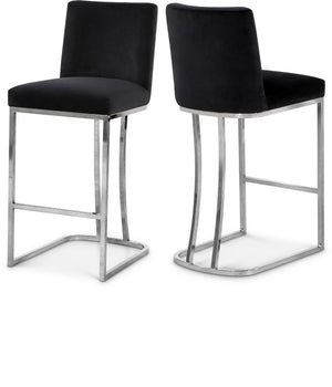 Houston Velvet Counter Stool
