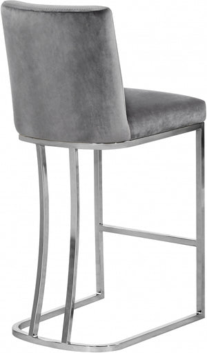 Houston Velvet Counter Stool