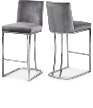 Houston Velvet Counter Stool
