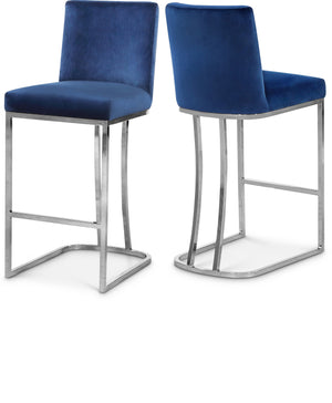 Houston Velvet Counter Stool