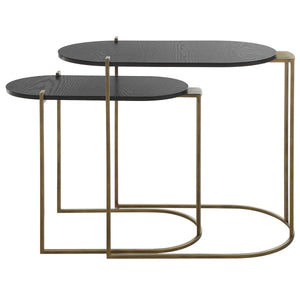 AZTEC NESTING TABLES, S/2