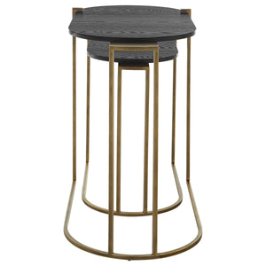 AZTEC NESTING TABLES, S/2
