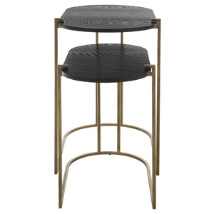 AZTEC NESTING TABLES, S/2