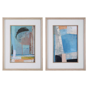 BRILLIANT CLOUDS FRAMED PRINTS, S/2