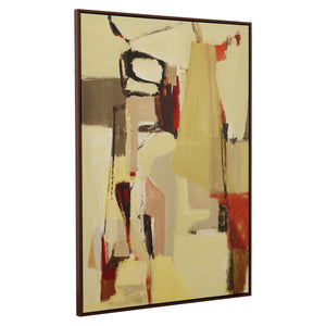 PEACHES FRAMED CANVAS