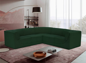 Ollie 98" Boucle Fabric Upholstered 5pc. Modular Sectional