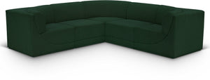 Ollie 98" Boucle Fabric Upholstered 5pc. Modular Sectional