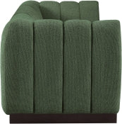 Quinn 101" Chenille Fabric Upholstered 3pc. Modular Sofa