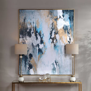 STORMY SEAS HAND PAINTED CANVAS
