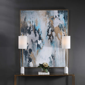 STORMY SEAS HAND PAINTED CANVAS