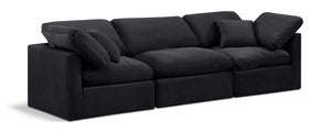 Zurich 3PC Velvet Sofa