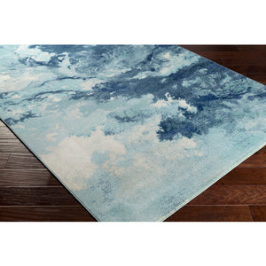 Oceanic Patchwork 8" x 10" Rug