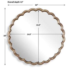 Cerrito Round Mirror