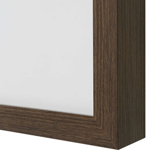 BURGUNDY INTERJECTION FRAMED PRINTS, S/2