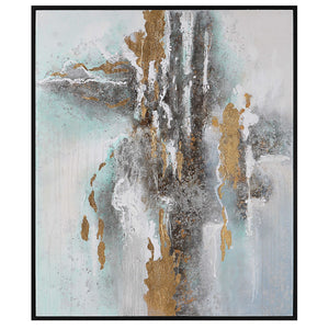MOUNTAIN MIST HAND PAINTED CANVAS