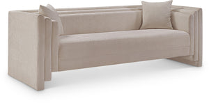 Everett 88.5" Chenille Fabric Upholstered Sofa