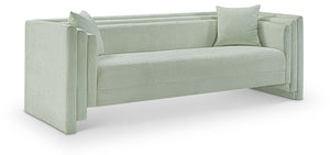 Everett 88.5" Chenille Fabric Upholstered Sofa