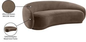 Emery 95" Velvet Upholstered Sofa