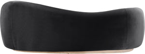 Gustavo 92.5" Velvet Upholstered Sofa