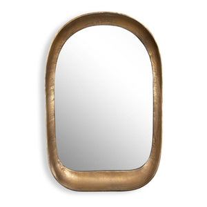 Bradano Arch Mirror, Brass