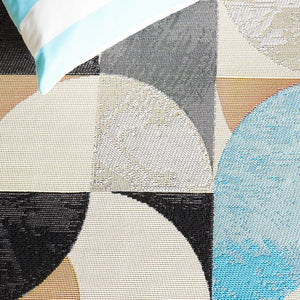 5X7 GEO MULTI AREA RUG