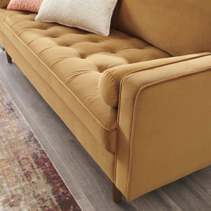 Gemma Velvet Sofa