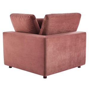 Lax Super Stuffed 3PC Velvet Sofa
