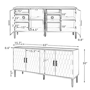 Worthy 4-Door Sideboard
