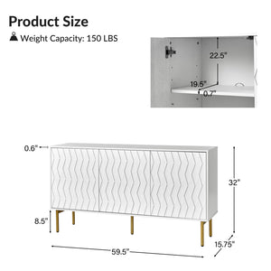 Reprise 3-Door Sideboard