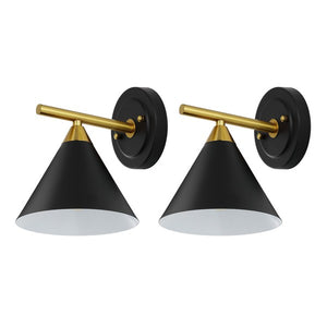 Hopper Wall Sconce Set of 2
