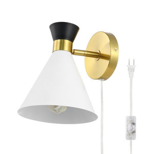 Bonner Wall Sconce (Black and White)