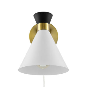 Bonner Wall Sconce (Black and White)