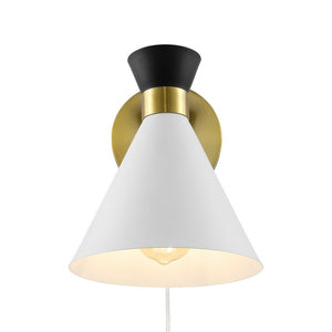 Bonner Wall Sconce (Black and White)