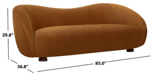 Jocelyne Velvet Sofa