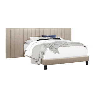 Bay King Wall Panel Bed Beige
