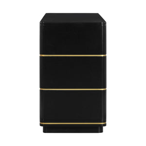 Julieta Black 6 Drawer Dresser