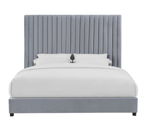ADONNA GREY BED IN QUEEN